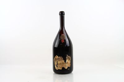 1 Jéroboam de VINO BARBERA 1971 par Giovanni SCANAVINO .