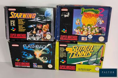 de nombreux jeux vidéo exposés sur une étagère