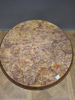 Sellette ou guéridon en acajou et placage d'acajou à décor d… (photo 3)