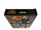 a black box with a picture of a city on it