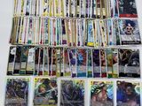 beaucoup de cartes sur la table