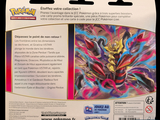 a close up of the back of a pokemon trading card