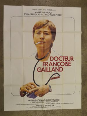 french movie poster for the film doctor francois gailland