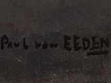 an image of a close up of a metal object with writing on it