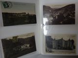 a picture of a book with pictures of buildings on it
