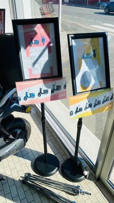 * L.J. ELECTRIC MOBILITY BIKES : 5 présentoirs affiches sur …