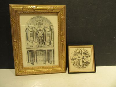 a picture of a picture and a picture frame on a table
