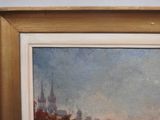 a picture of a painting on the wall of a building