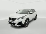 a white peugeot suv parked in a white room