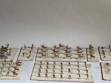 a lot of toy soldiers that are on the table