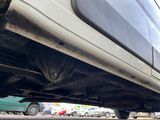 a close up view of a car ' s rear end
