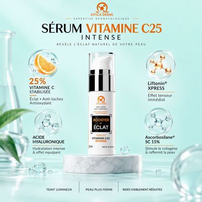 Crème intensive pour les yeux au sérum de vitamine C5