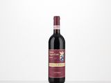 une bouteille de vin rouge posée sur une table