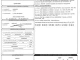 a document with a barcode and a barcode on it