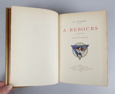Livre: -A REBOURS- de HUYSMANS J.