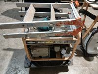 Groupe électrogène PROMAX 3500A, petit marche pieds TUBESCA …