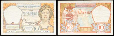 deux billets de banque différents, sur lesquels figure l'image d'une femme d'un côté et celle d'un homme de l'autre