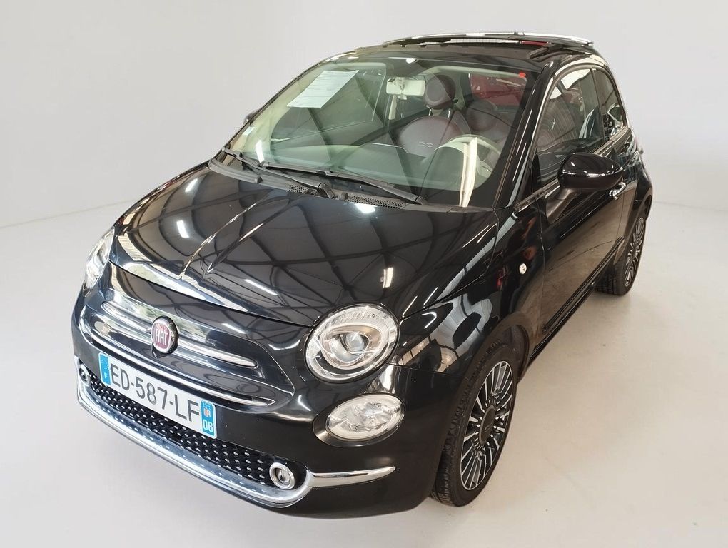 VP FIAT 500 1.2 69 LOUNGE 3P Kilomètres au compteur non gara…