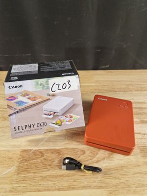 C203// imprimante Canon SELPHY QX20, retour client, non cont…
