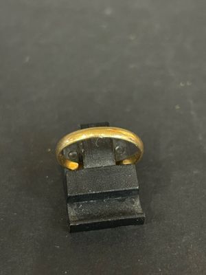 Alliance en or jaune 750 ml Poids : 1,5 gr - Photo 1