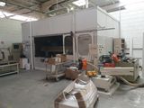 a large machine that is sitting in a building