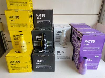 23 cartons de 6 bouteilles 400 ml thé glacé ( DLUO 18.