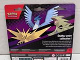 a close up of a box with a pokemon figure on it