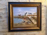 a picture of a painting hanging on the wall