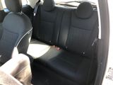 a black seat in the back of a car
