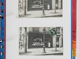 two photographs of a store front and a store front
