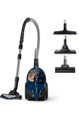 a close up of a vacuum cleaner and a vacuum cleaner on a white background