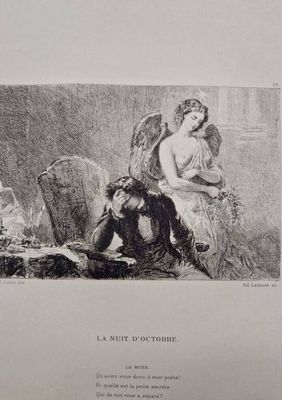 MUSSET, Alfred de ; LAMI, Eugène et LALAUZE, Adolphe. Illust…