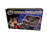 a box with a video game system inside of it