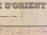 an old map of the dorrient region of the united states