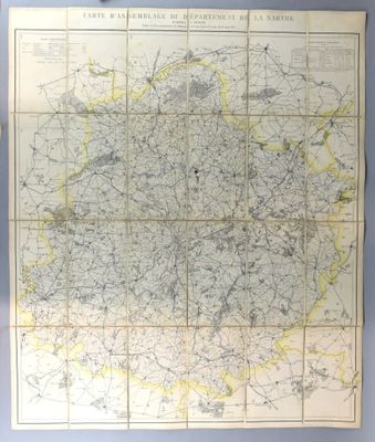 une vieille carte de la ville de Londres et de ses banlieues environnantes