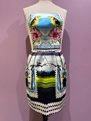 Robe bustier MARY KATRANTZOU T.