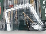 many different types of drill bits in the package