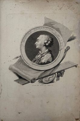 une vieille photo d'un homme tenant un arc et une flèche à la main