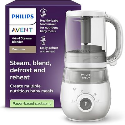 2,609//Philips Avent - Robot cuiseur vapeur-mixeur 4 en 1 po…