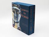 the front cover of the book ceramics by picassoo