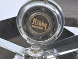 a close up of a metal object on a table