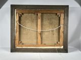 a picture of a picture of a frame with a rope in it