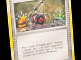 une image d'une carte Pokémon sur laquelle figure un canon
