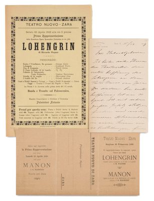 un vieux document sur lequel figure une lettre manuscrite, à côté d'une feuille de papier