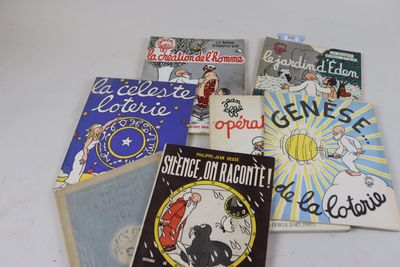plusieurs livres pour enfants sont alignés sur une surface blanche