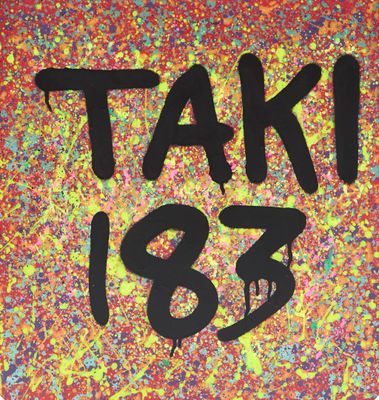 Taki 183 (né en 1954) Sans titre Technique mixte sur plastiq…