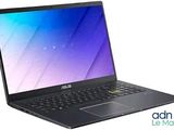 the asus laptop is open on a white background with a blue and purple background