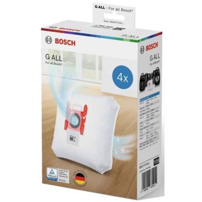 Sacs pour aspirateurs Bosch, compatibles avec tous les modèles, lot de 4