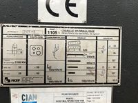 une cisaille hydraulique multi-fonction FICEP modèle 1105N, … (photo 3)