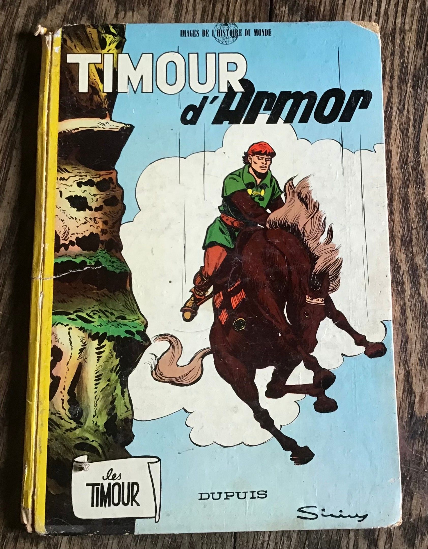 Sirius Les Timours Timour d’Armor Chez Dupuis 1962, eo État d’usage